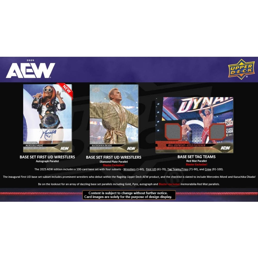 2025 Upper Deck AEW Wrestling Blaster Box