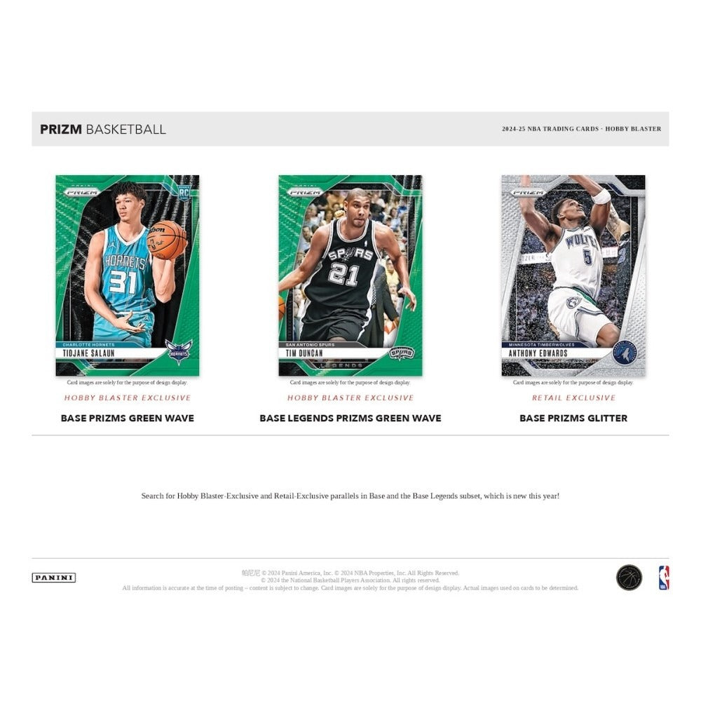 2024-25 Panini Prizm Basketball Hobby Mega Box