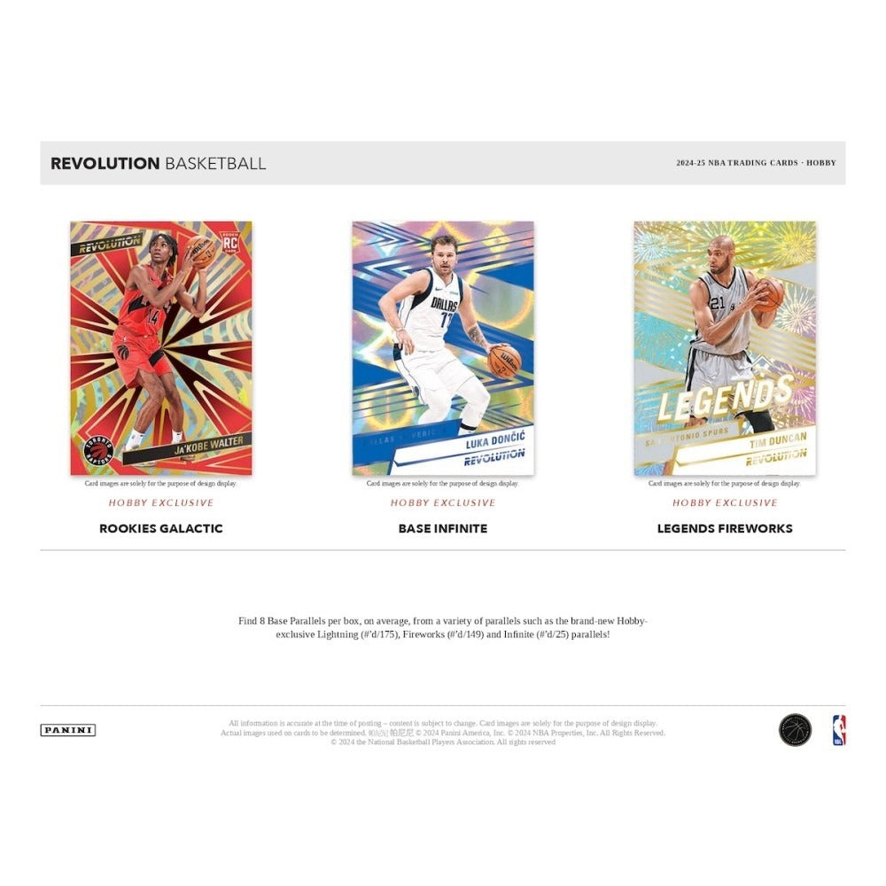 2024-25 Panini Revolution NBA Basketball Hobby Box