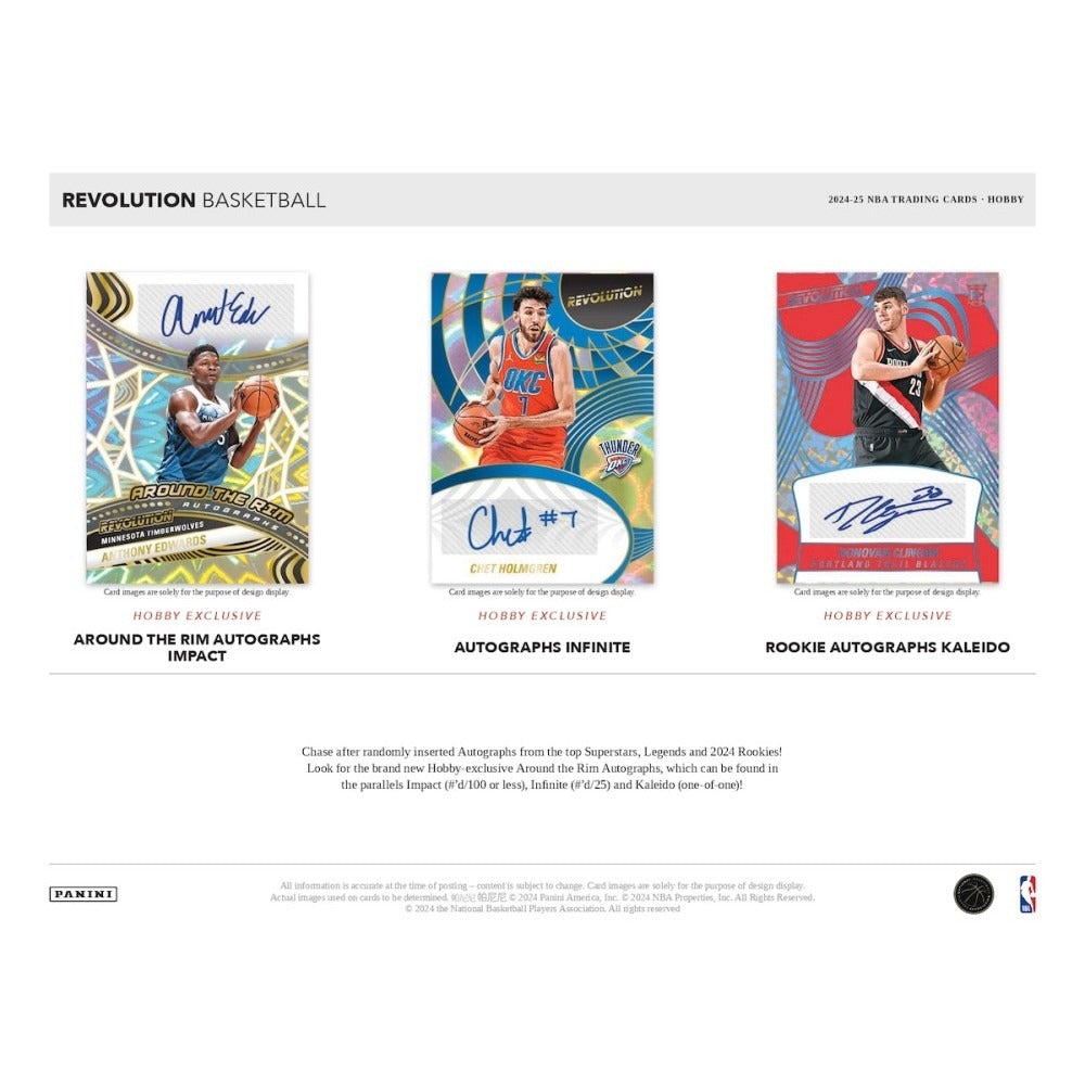 2024-25 Panini Revolution NBA Basketball Hobby Box