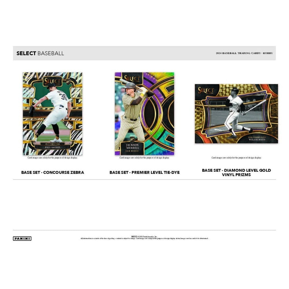 2024 Panini Select Baseball Hobby Box