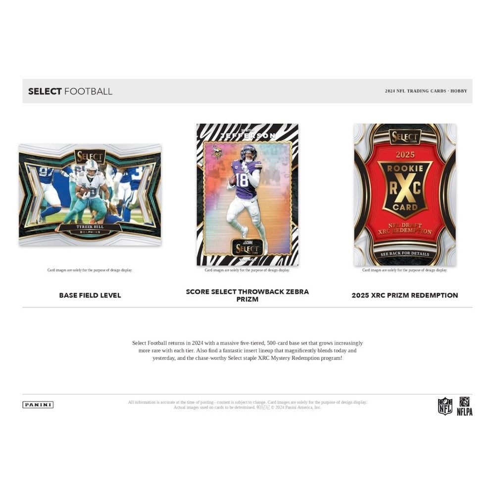 2024 Panini Select Football Hobby Box