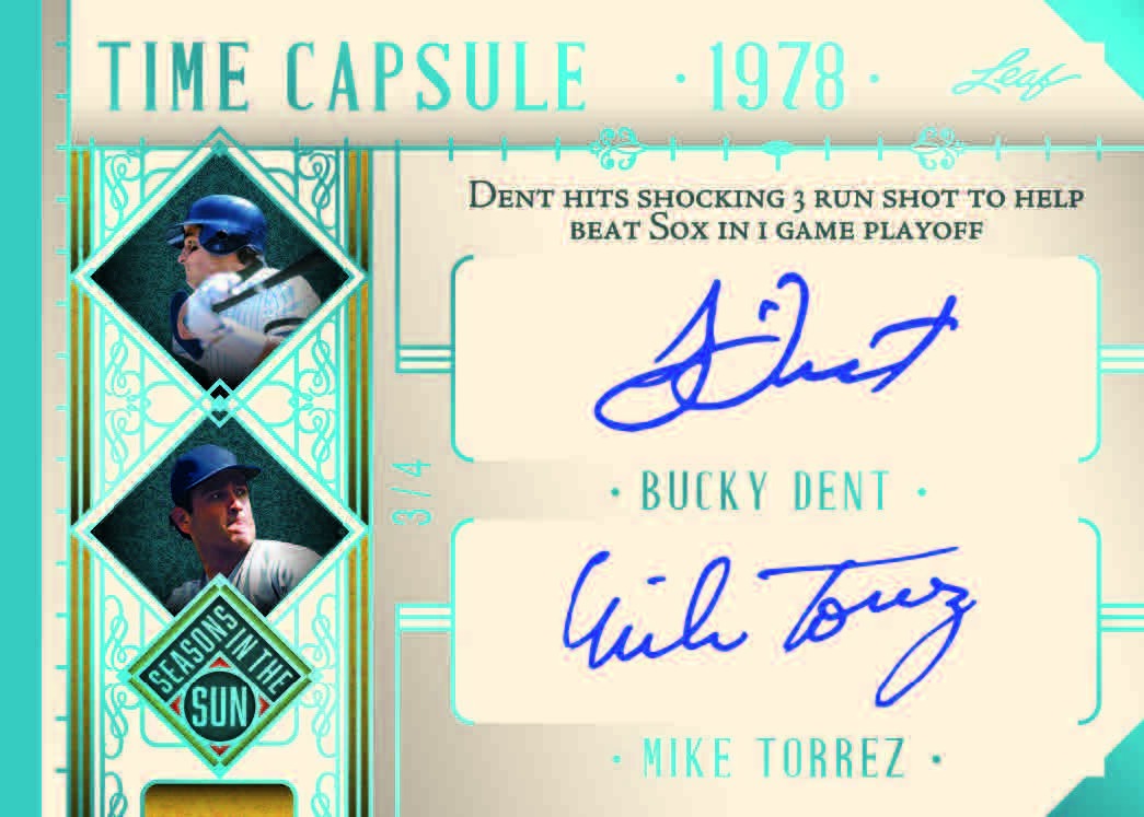2025 Leaf Seasons In The Sun Baseball Box