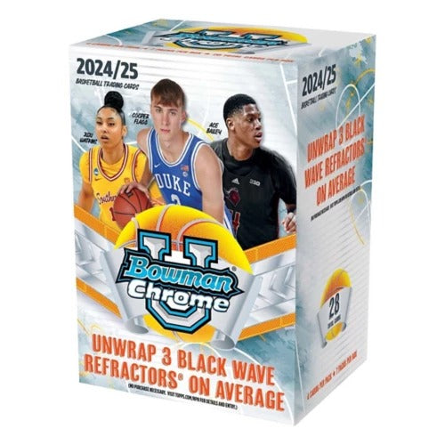 2024-25 Bowman University Chrome Basketball Blaster Box