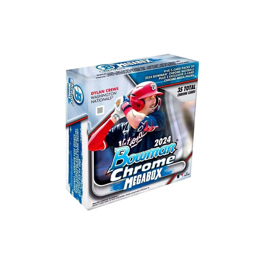 2024 Bowman Chrome MLB Baseball Mega Box