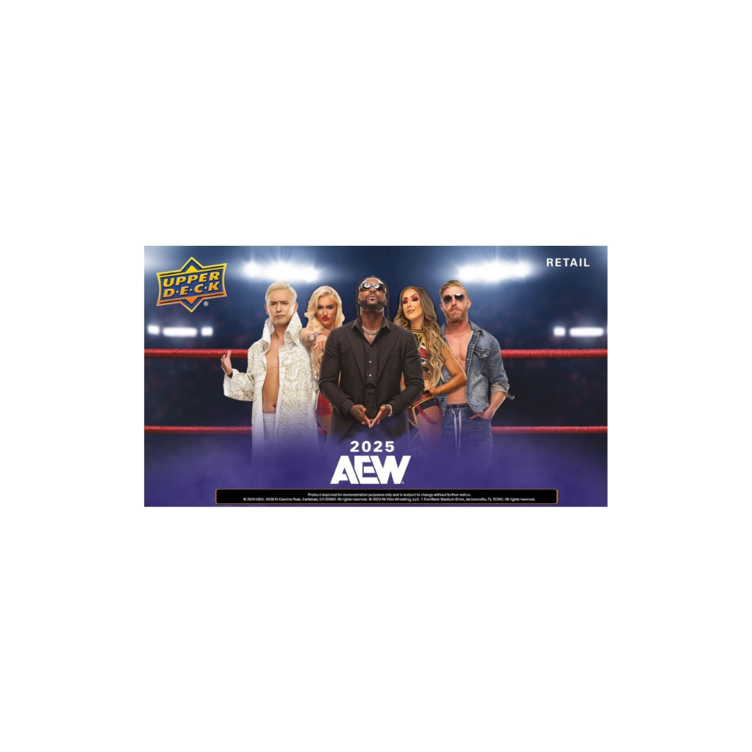 2025 Upper Deck AEW Wrestling Blaster Box