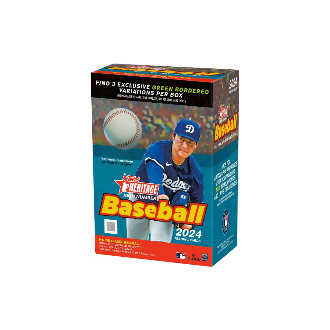 2024 Topps Heritage High Number Baseball 8-Pack Blaster Box