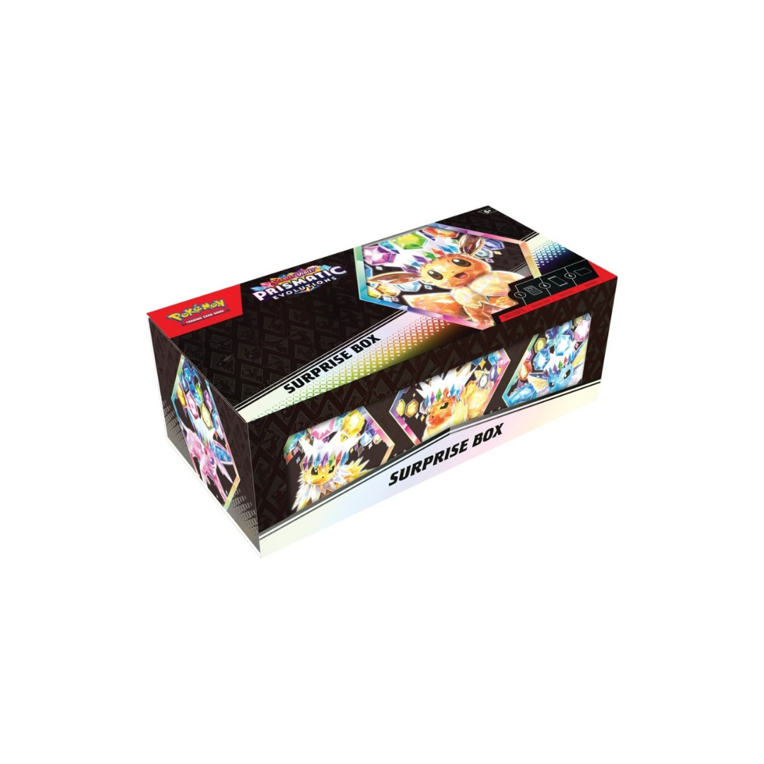 Pokemon: Scarlet & Violet Prismatic Evolutions Surprise Box