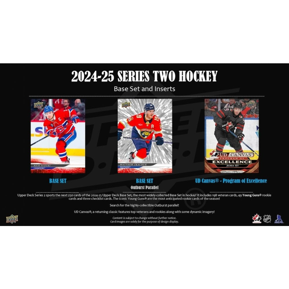 2024-25 Upper Deck Series 2 NHL Hockey Blaster Box