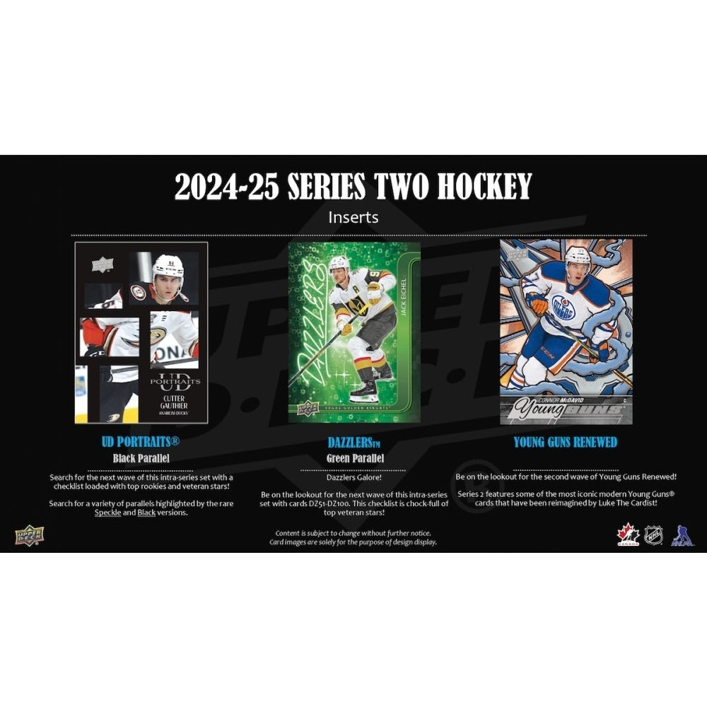 2024-25 Upper Deck Series 2 NHL Hockey Blaster Box