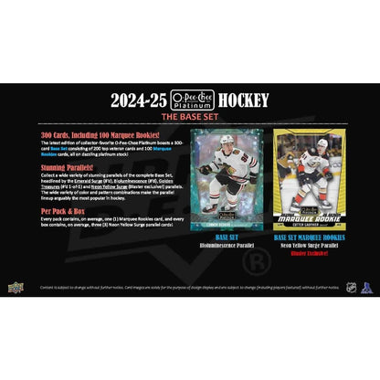 2024-25 Upper Deck O-Pee-Chee Platinum NHL Hockey Blaster Box
