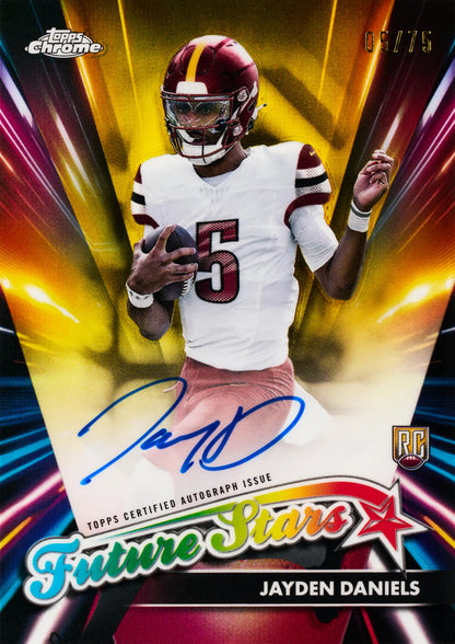 2024 Topps Chrome Football Mega Box