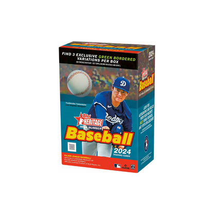 2024 Topps Heritage High Number Baseball 8-Pack Blaster Box